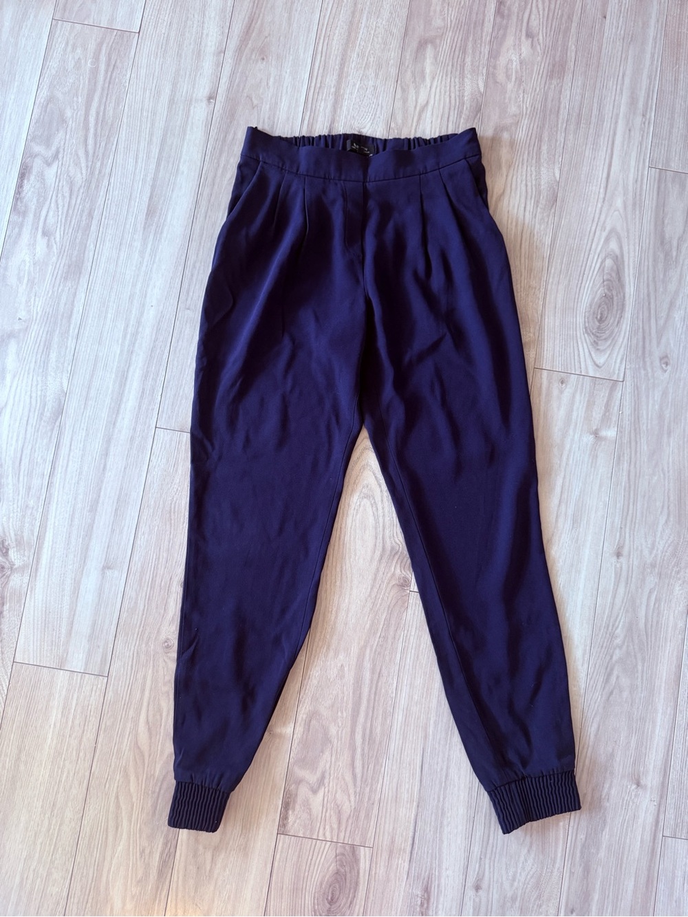 Babaton Navy Tapered Jogger Pants